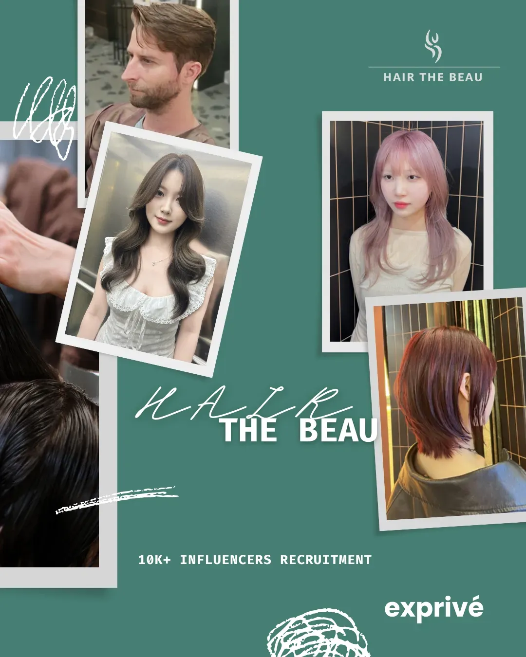 [HAIR THE BEAU. Myeongdong] Collab
