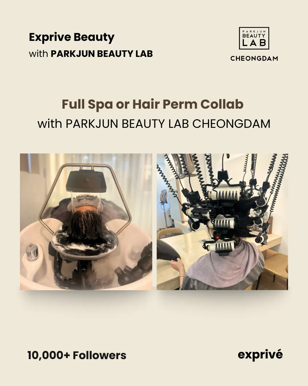 Full Spa or Hair Perm with PARKJUN BEAUTY LAB Cheongdam