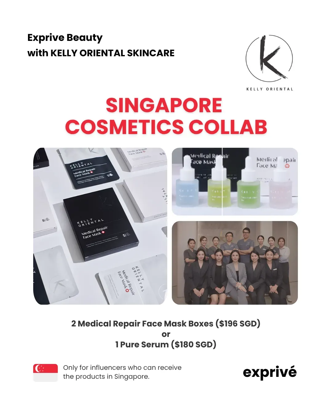 [Singapore Only] Kelly Oriental Skincare
