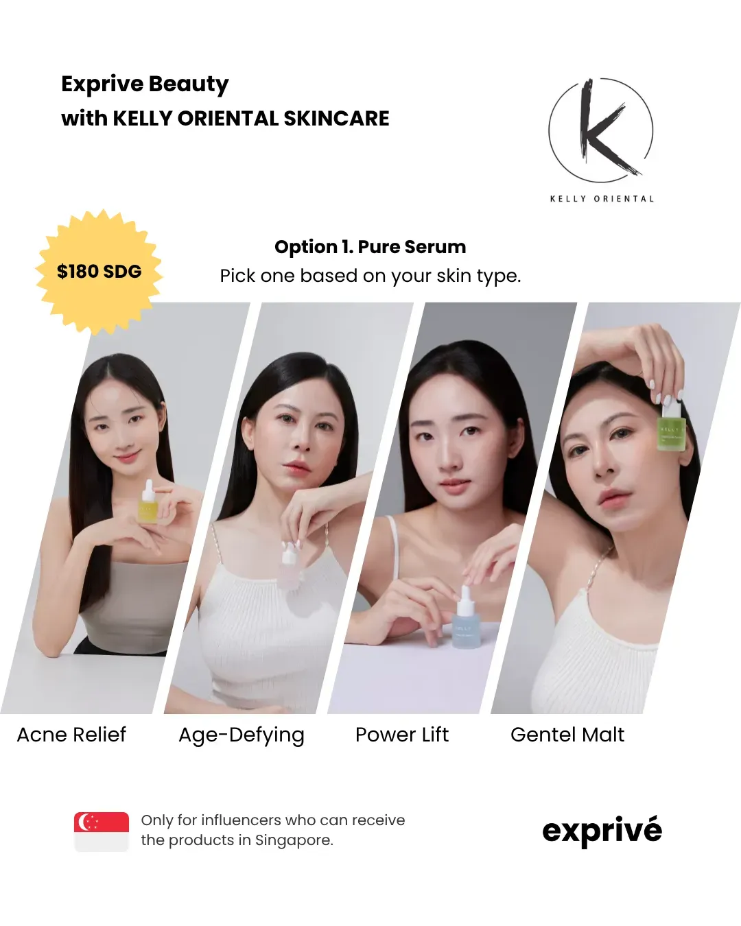 [Singapore Only] Kelly Oriental Skincare