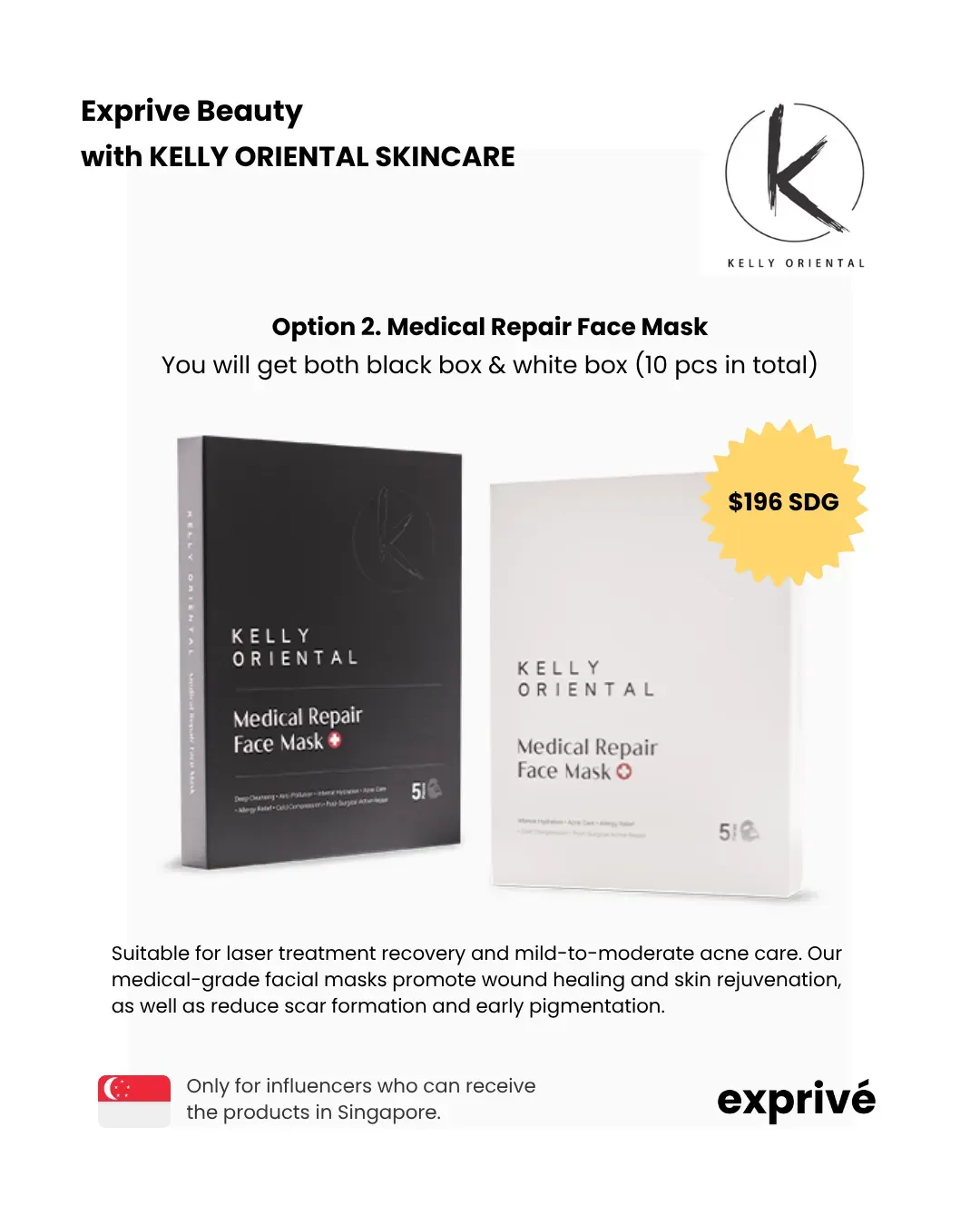 [Singapore Only] Kelly Oriental Skincare
