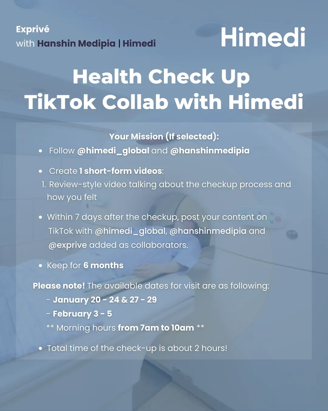 [Himedi] Health Check Up. TikTok Collab