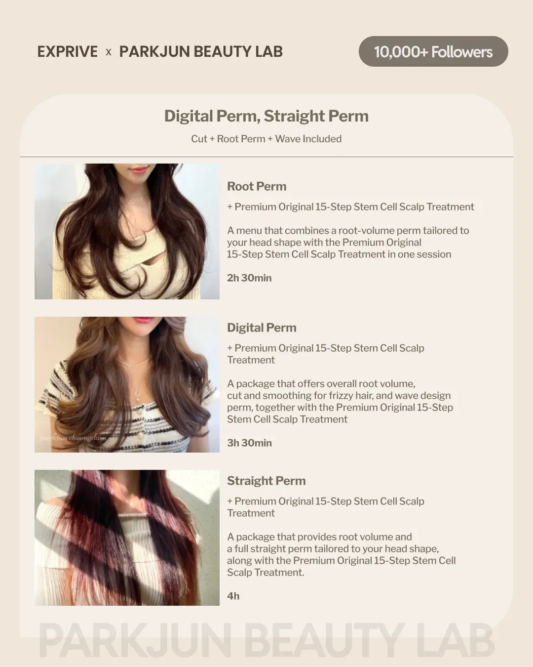 [PARKJUN BEAUTY LAB CHEONGDAM] Beauty Collabs