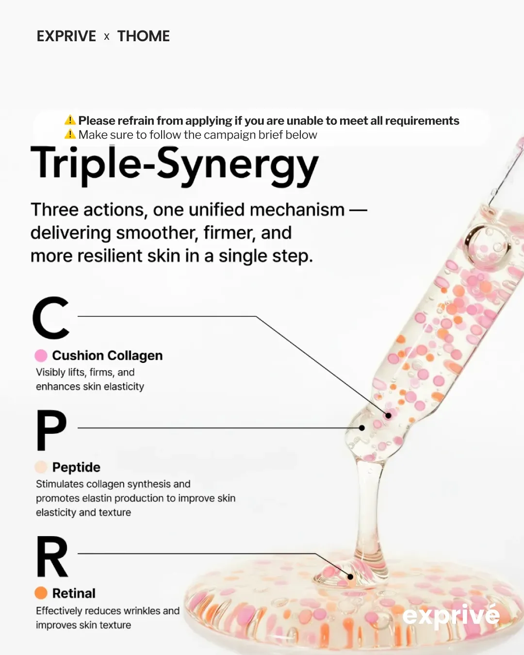 [THOME] Upcoming Launch – Exclusive Collaboration for Unreleased Product, CPR SERUM