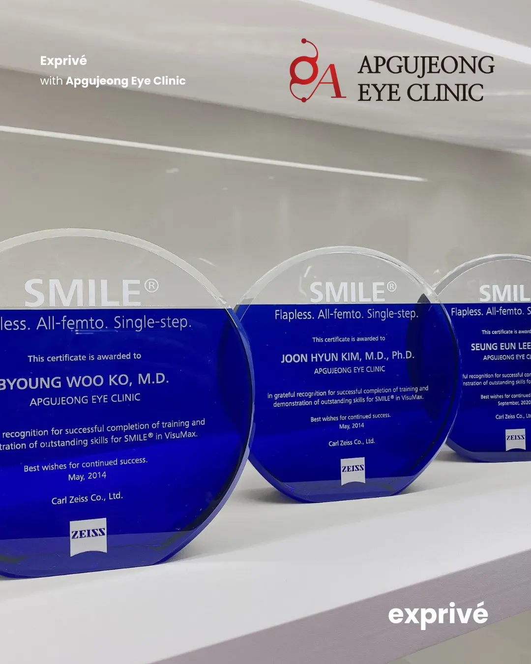 Apgujeong Eye Clinic + Secret Gift 