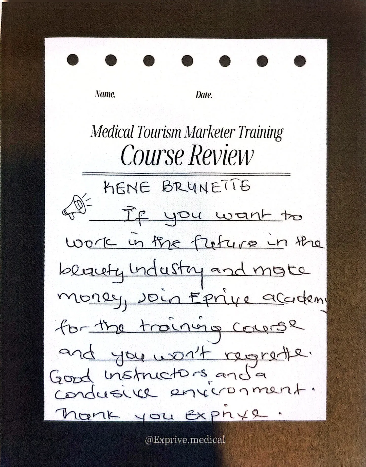 Medical Tourism Marketer Class Medical Tourism Marketer Class