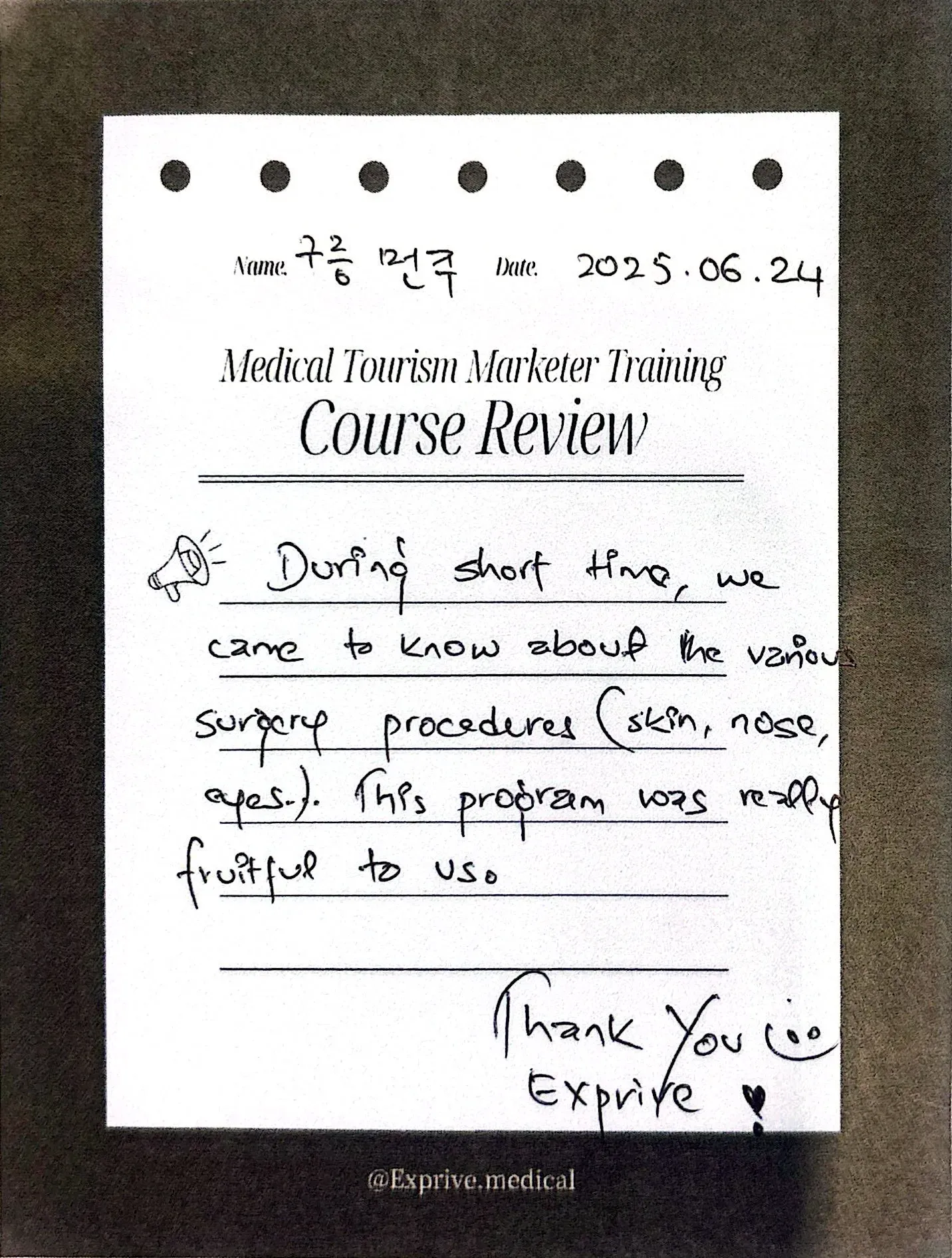 Medical Tourism Marketer Class Medical Tourism Marketer Class