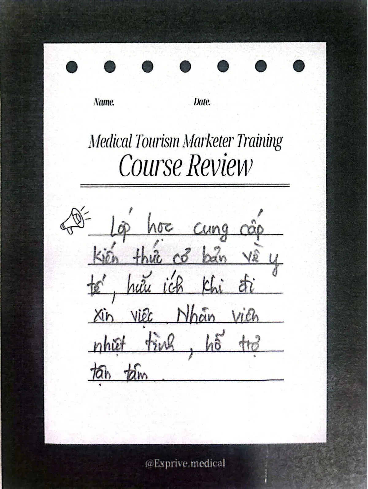 Medical Tourism Marketer Class Medical Tourism Marketer Class