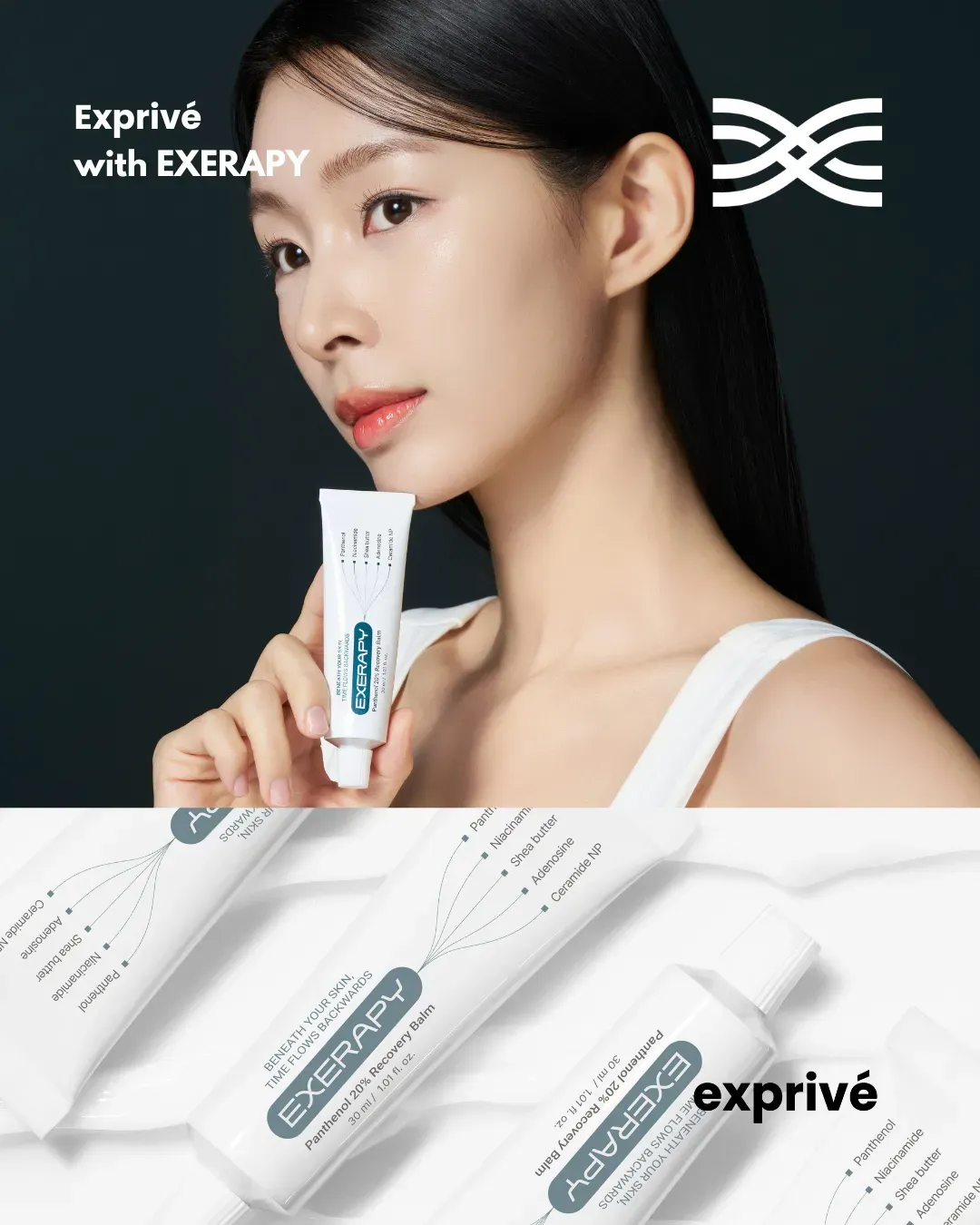 【EXERAPY】EXERAPY ホームビューティーデバイス + コラーゲン サーキュラーセラム + リカバリーバーム