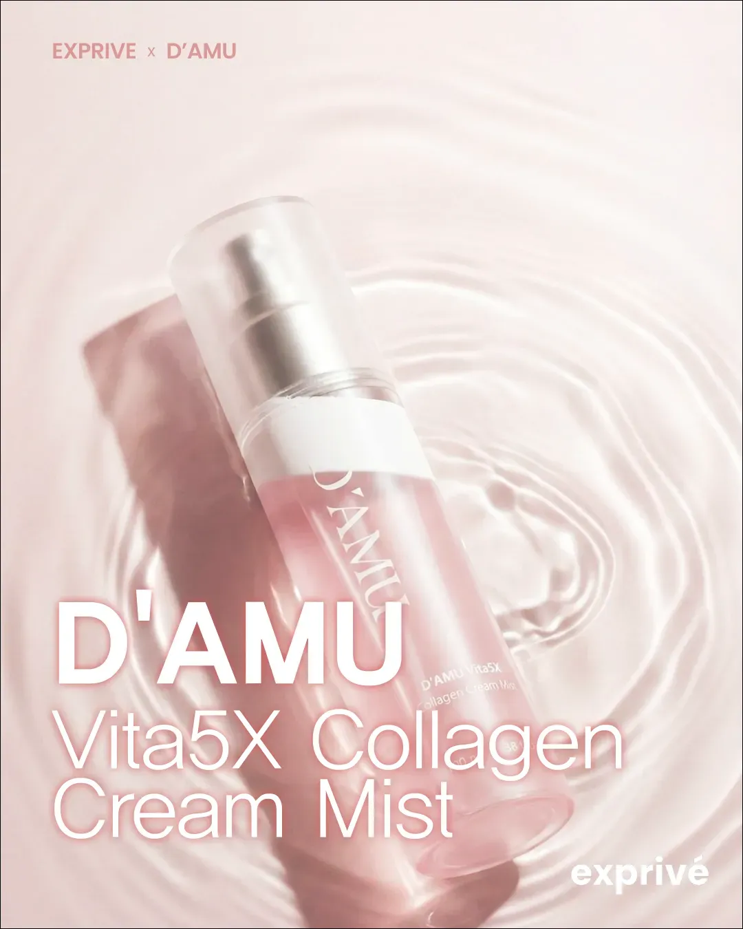 [D'AMU] Collagen Cream Mist 