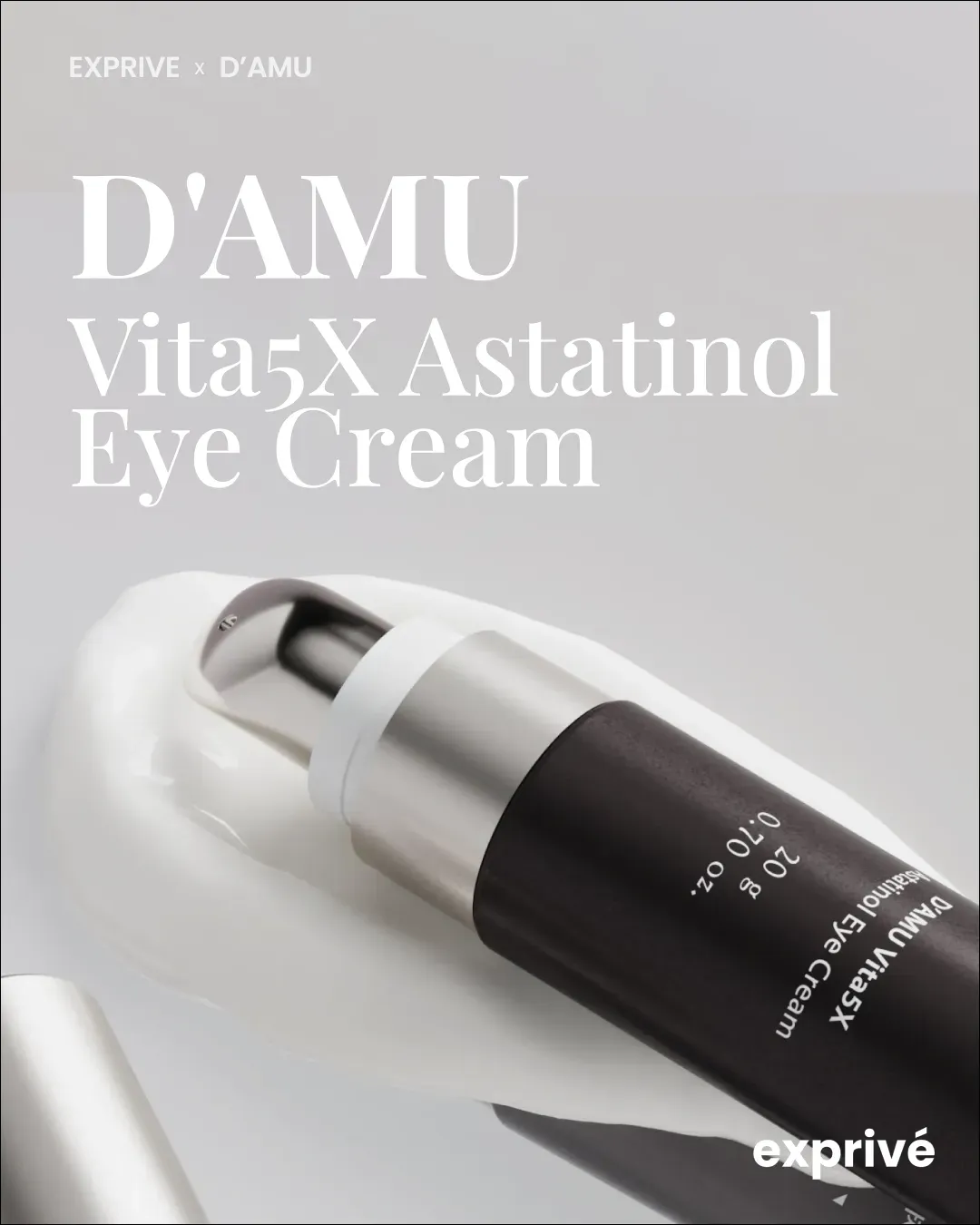 [D'AMU] Vita5X Astatinol Eye Cream