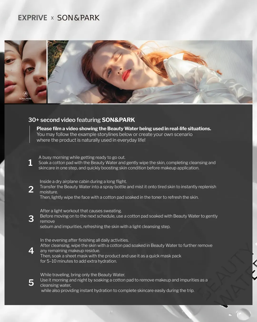 [SON & PARK] Premium Beauty Water 