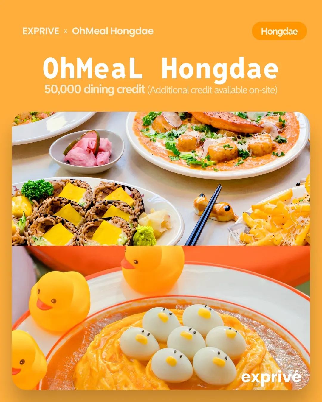 [Oh! Meal Hongdae] Collab