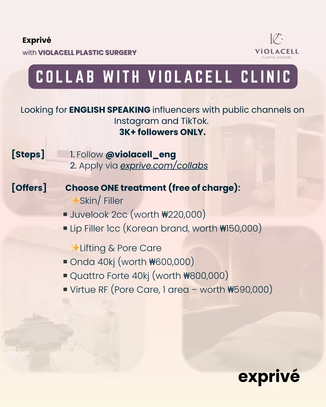 [VIOLACELL] 3K+ Influencers Collaboration