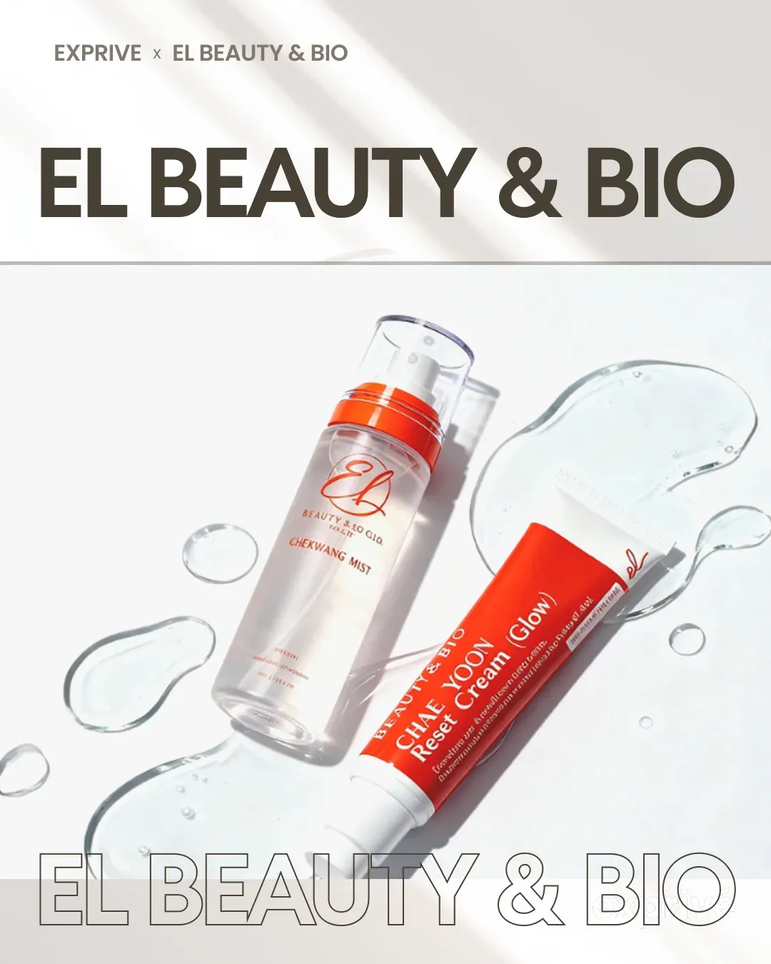 [EL Beauty & Bio] CHAE YOON CREAM + CHAEKWANG MIST SET
