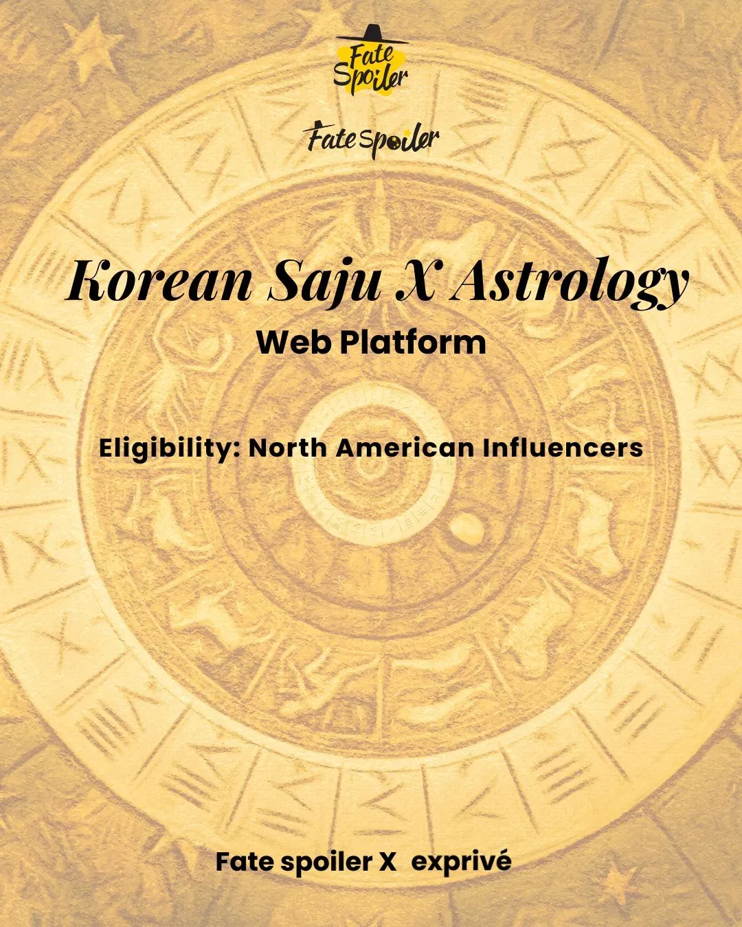💫 Collaboration Opportunity – Be among the first to try the new Korean Saju web platform FateSpoiler 💫
