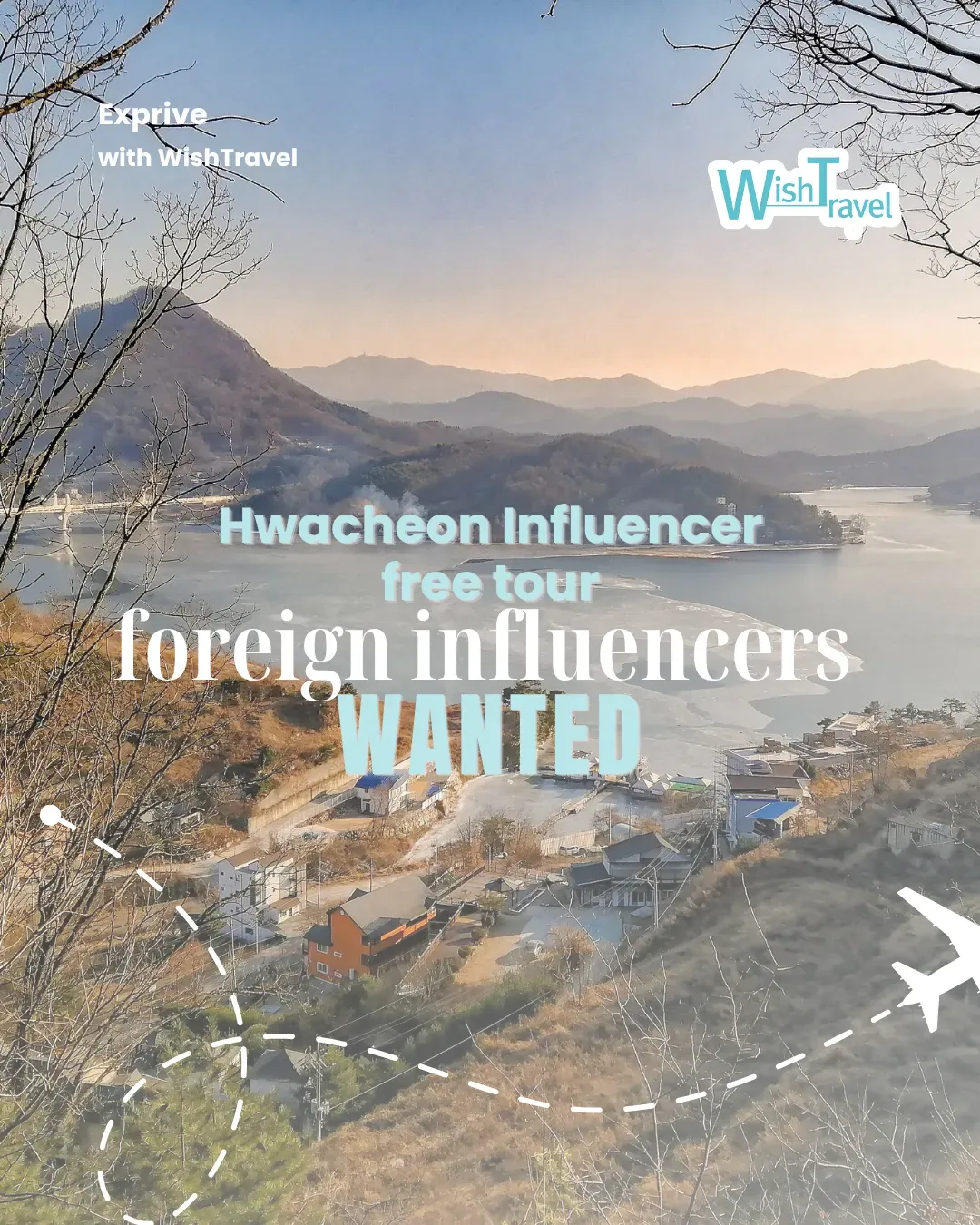 [Wishtravel] x Exprivé | Hwacheon free tour for foreign influencers
