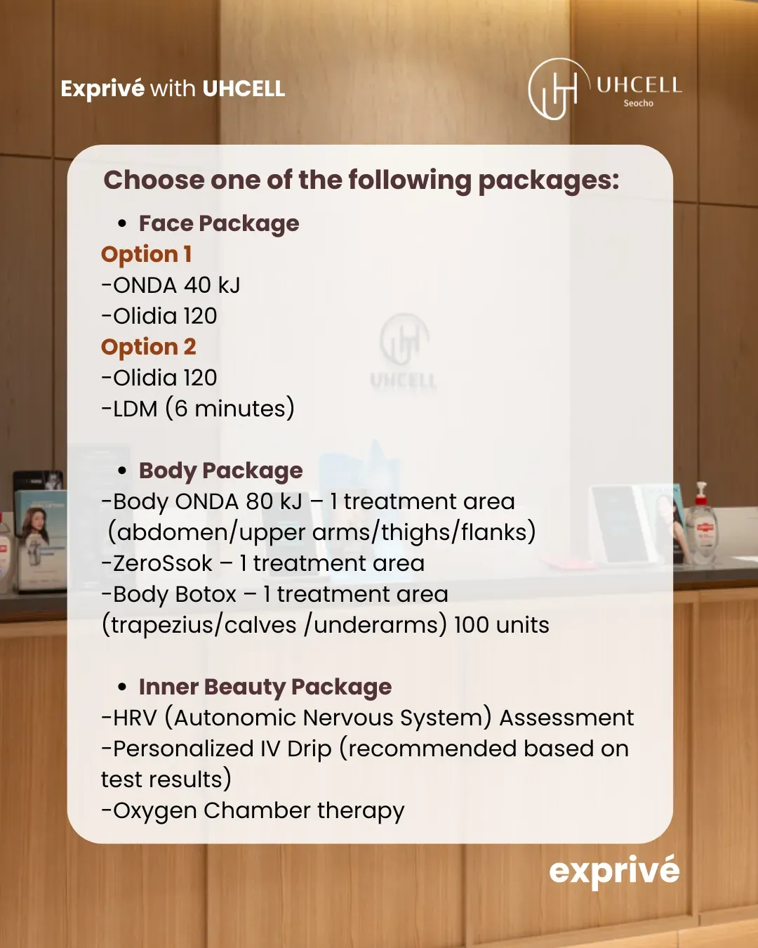 Exclusive Beauty Creator Recruitment – UH CELL Seocho