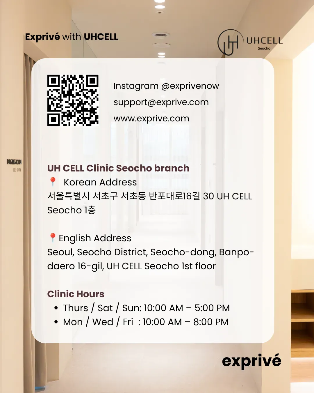 Exclusive Beauty Creator Recruitment – UH CELL Seocho