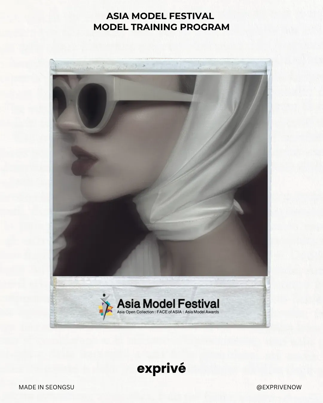[Fashion Models Only] Asia Model Festival Model Training Program 