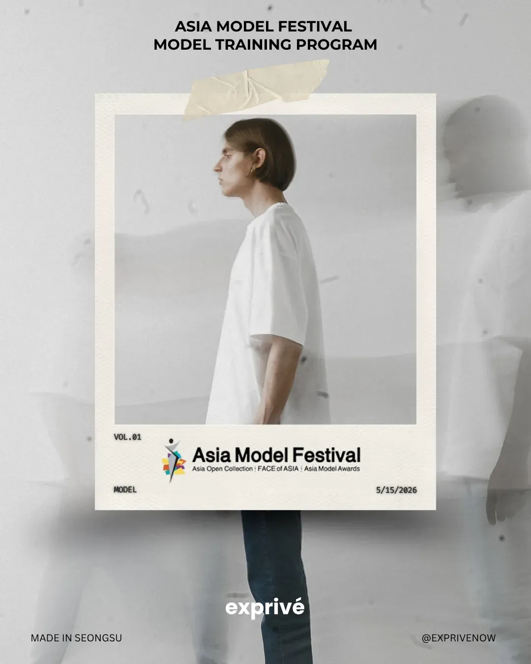 [Fashion Models Only] Asia Model Festival Model Training Program 