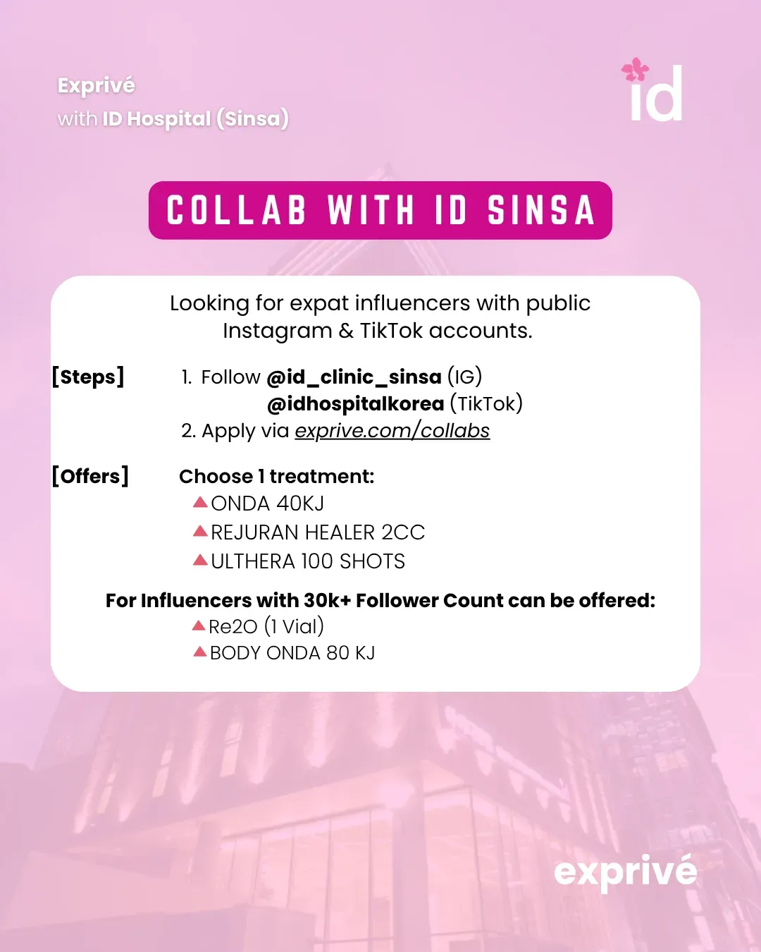 [ID SINSA] Influencer Collaboration. Spring 2026