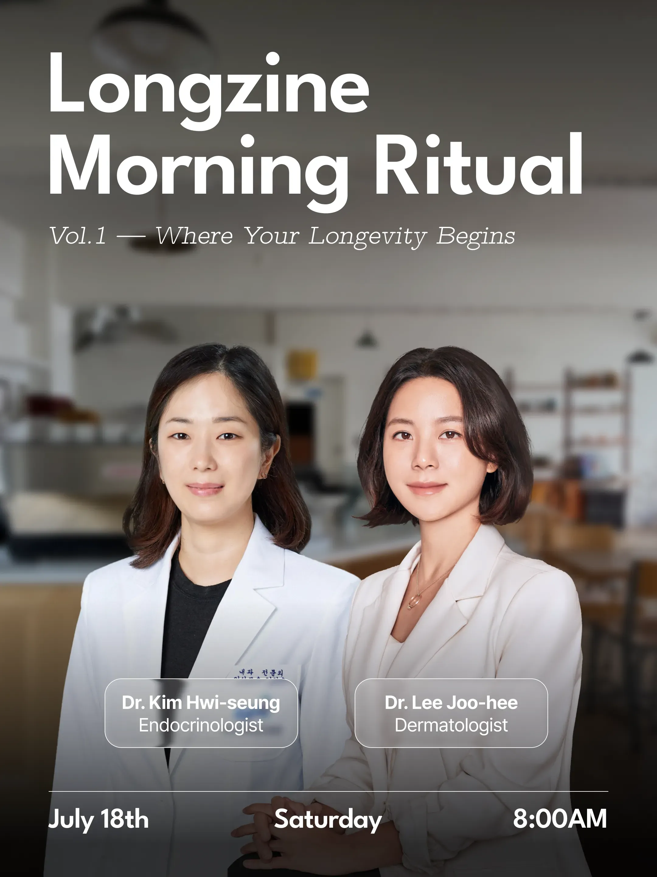 Longzine Morning Ritual with Joodoc (July 18, 2026 7:50 to 10AM)