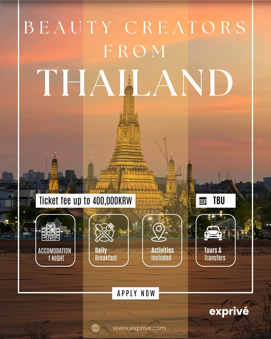 Calling Thai Beauty Creators to Seoul 🇹🇭✈️🇰🇷