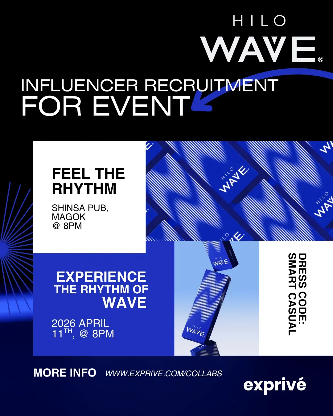 [HILOWAVE] 'Feel the Rhythm' Event. April 11th