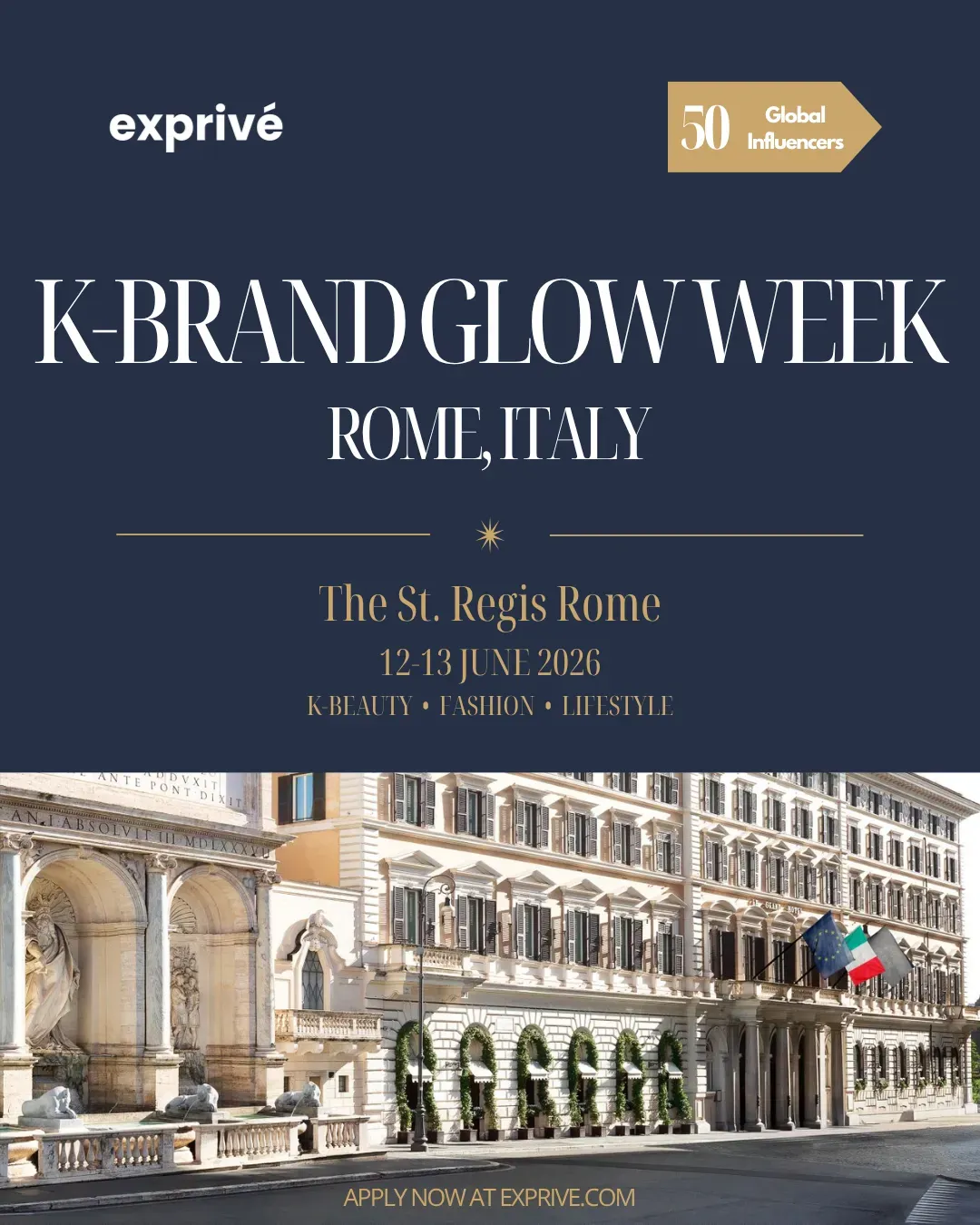 K-Brand Glow Week Rome 2026