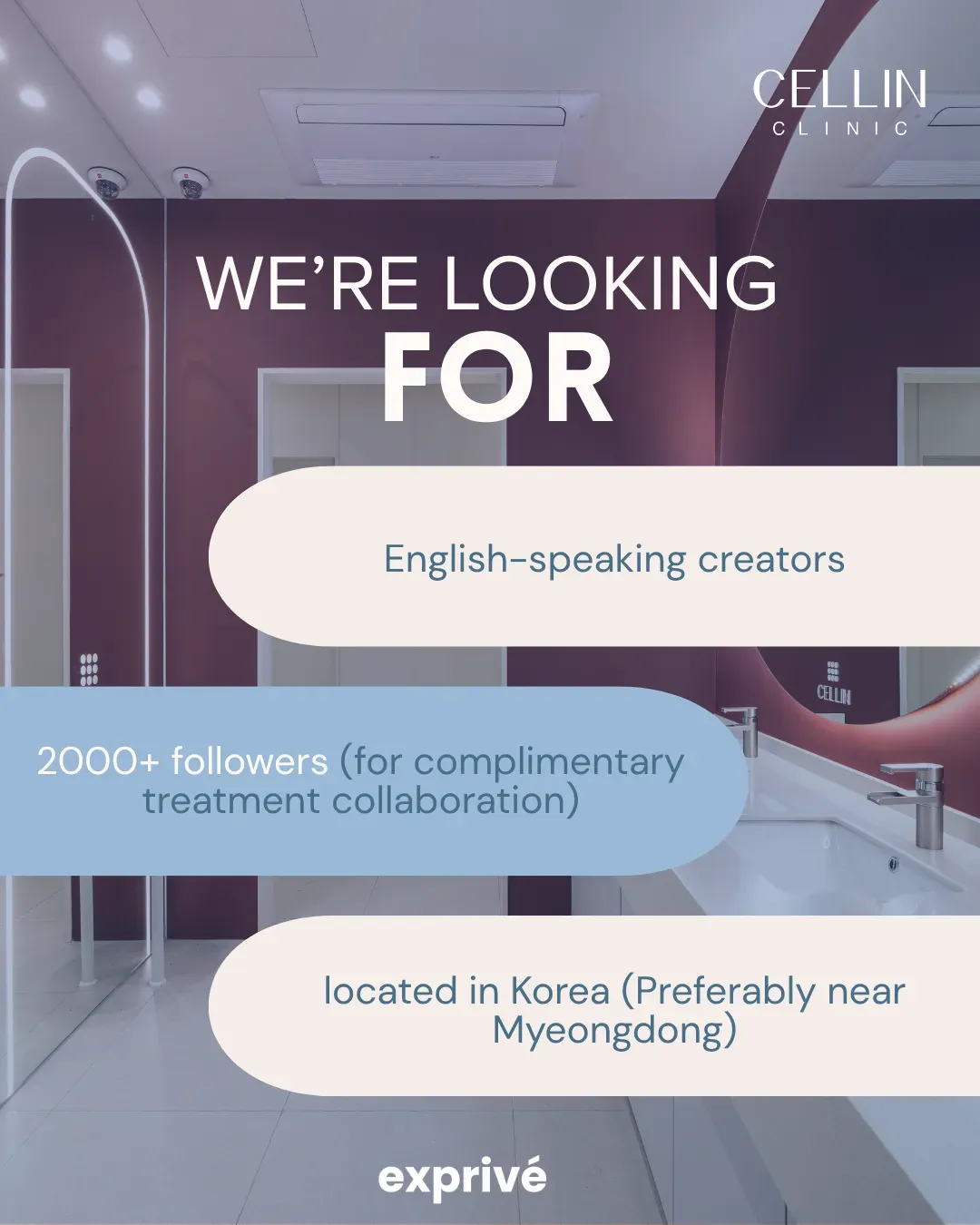 CELLIN CLINIC MYEONGDONG | K-Beauty Influencer Collaboration