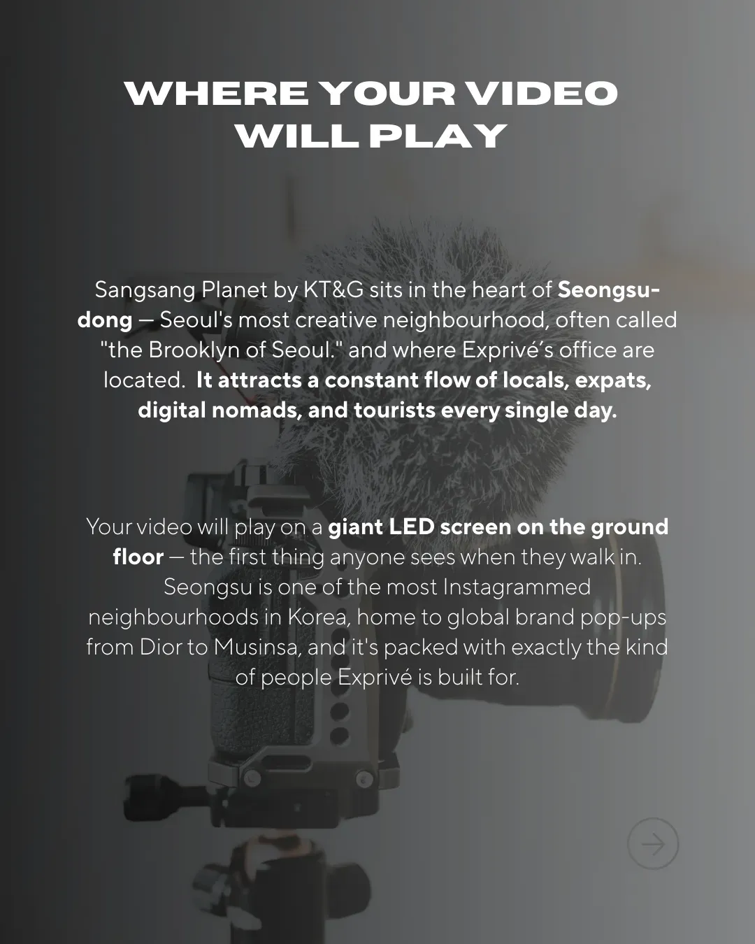 Be the Face of Exprivé in Seoul | Creative Challenge