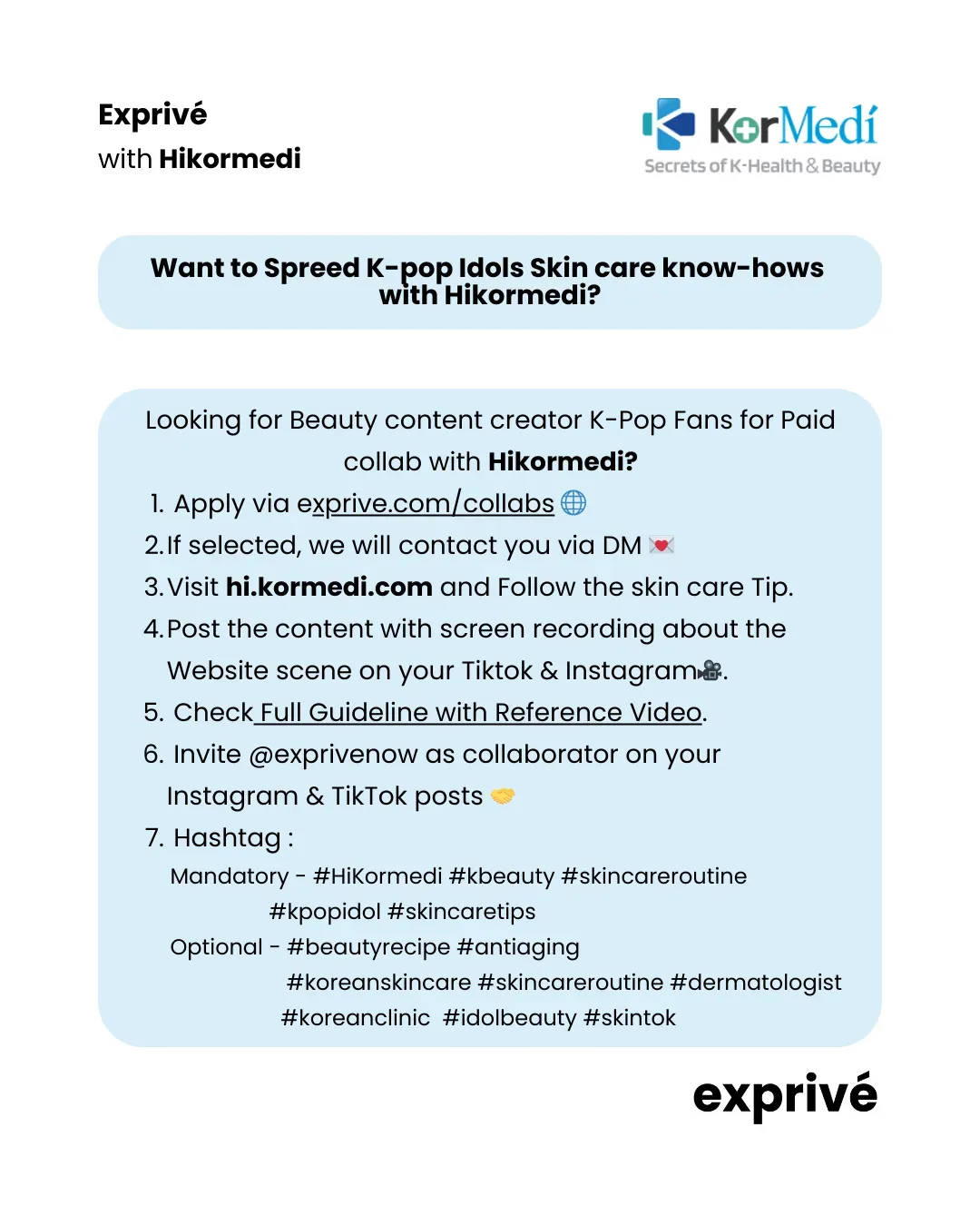 [Hikormedi] Looking for Content creator K-pop Fans! (Paid Collab) 