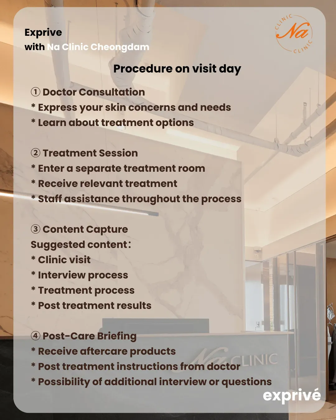 Premium K-Beauty Experience Recruitment | N.A Clinic Cheongdam