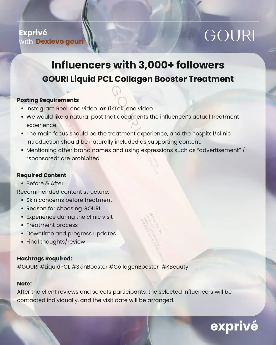 GOURI Liquid PCL Collagen Booster Treatment Experience