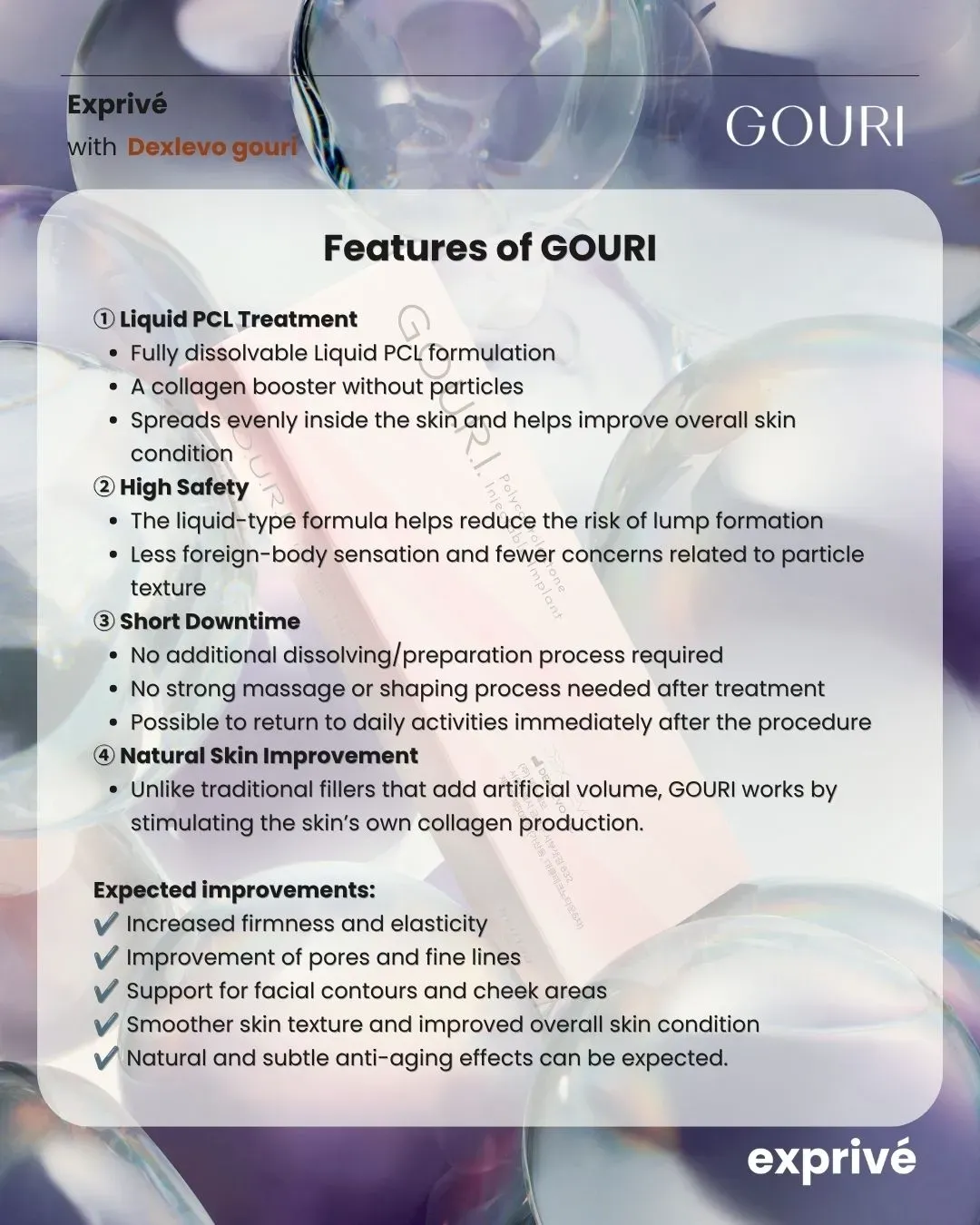 GOURI Liquid PCL Collagen Booster Treatment Experience