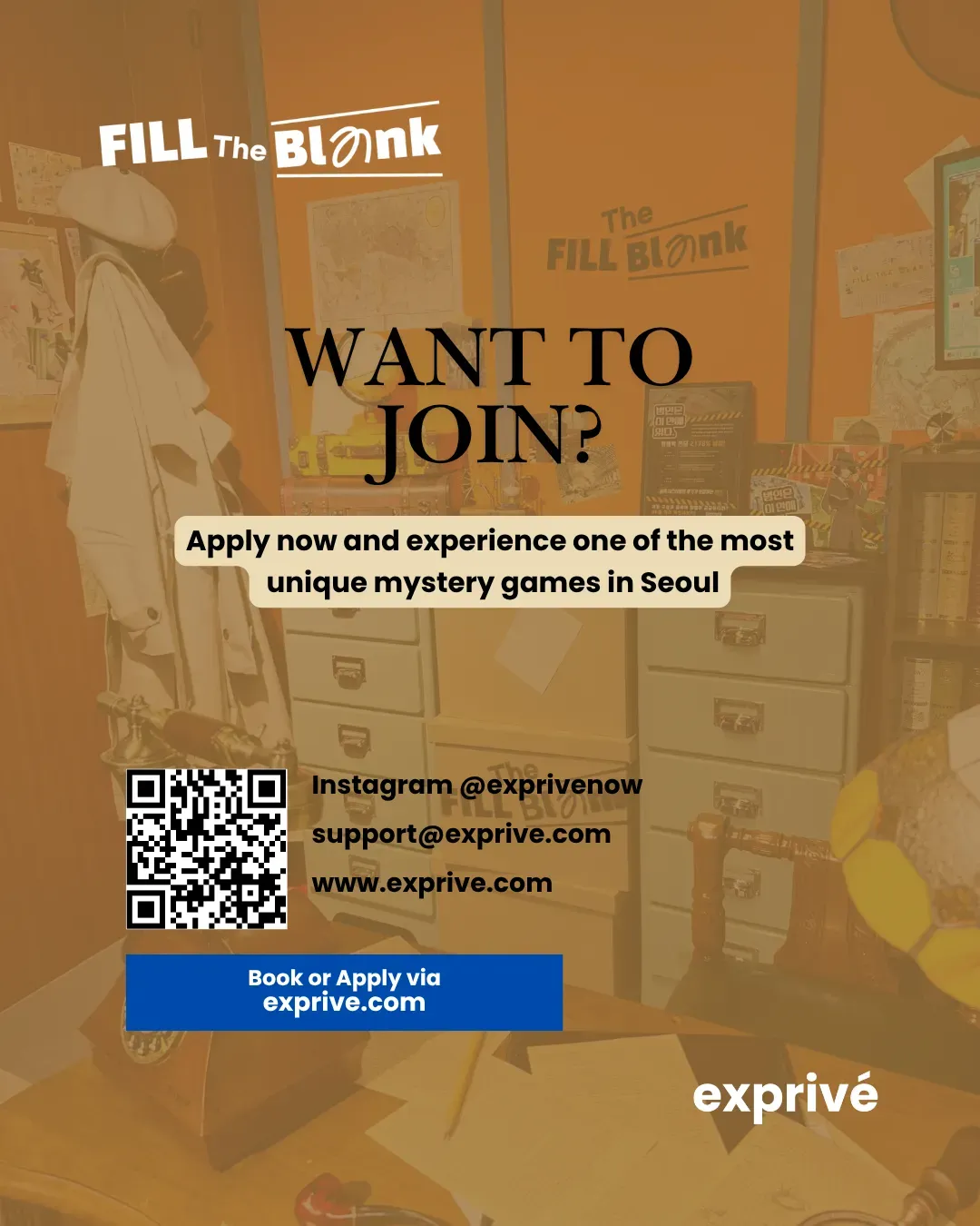 [Fill The Blank] Immersive Mystery Puzzle Game Experience