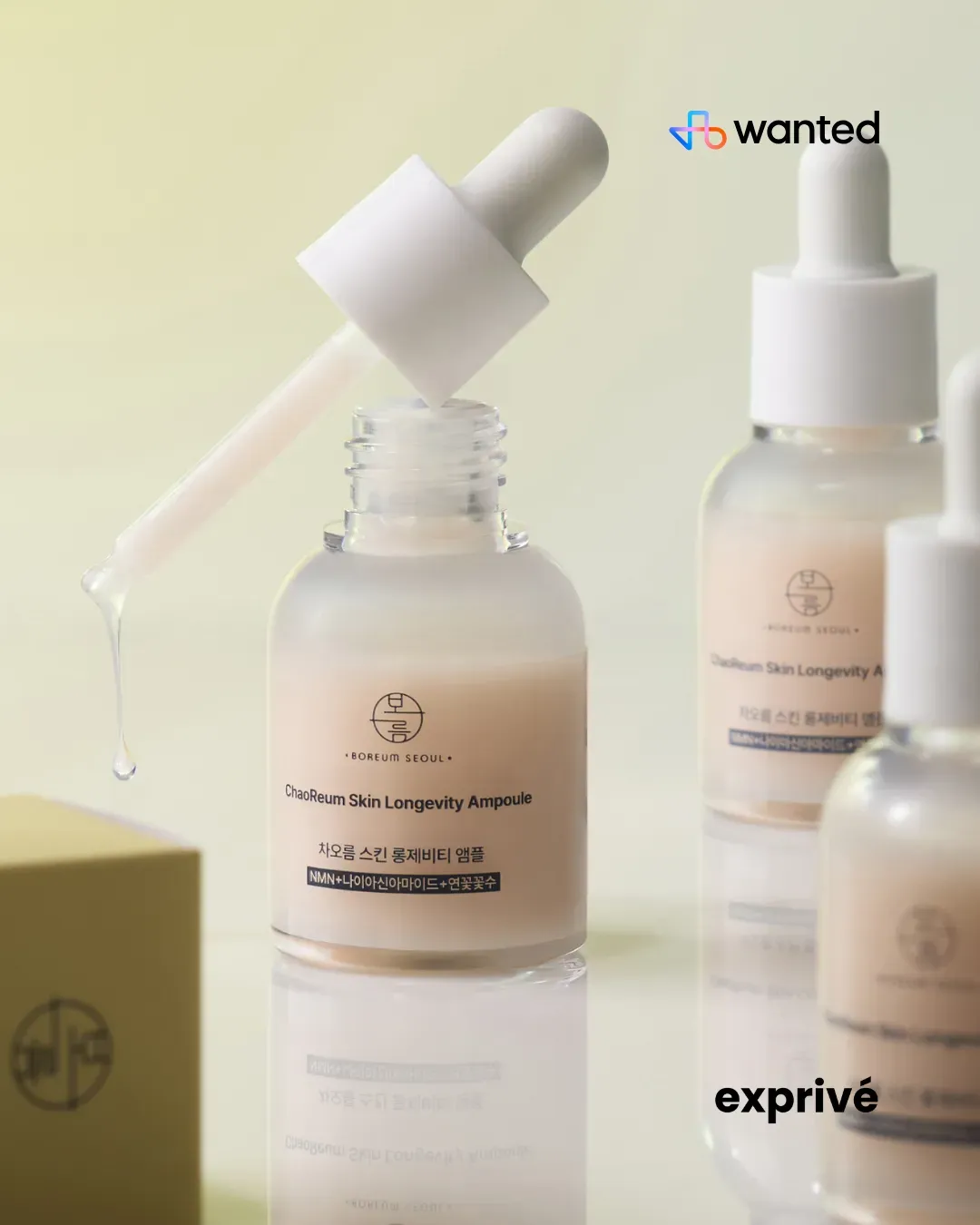 [Exprive x Wanted] Let's visit Career Exchange Event and get Exprive Gift Box + Boreum Serum !