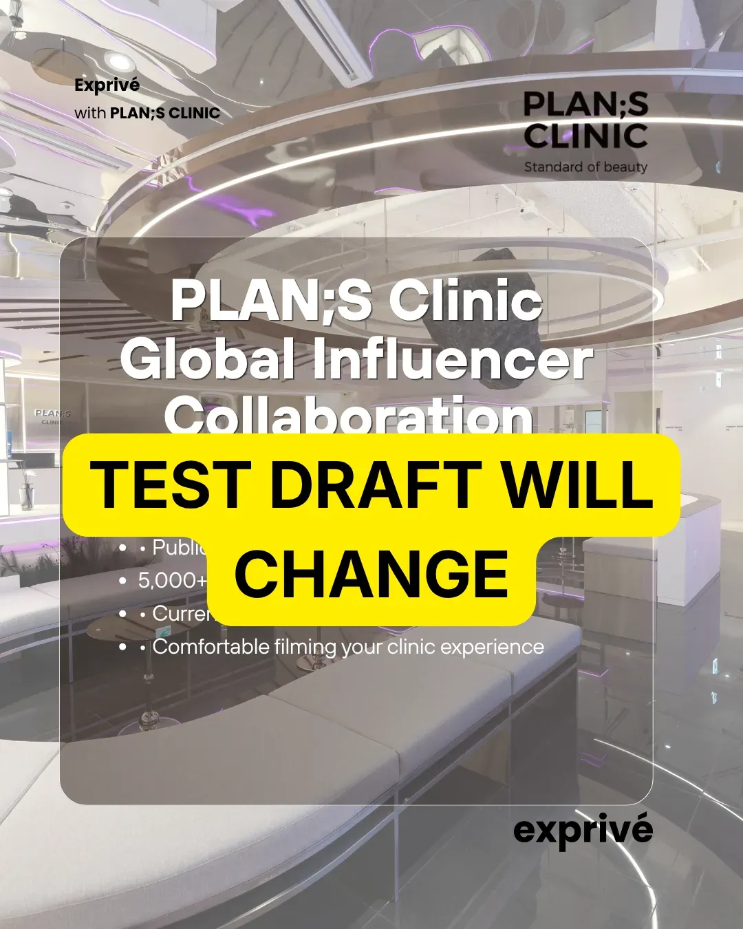 Plan S Clinic Global Influencer Collaboration